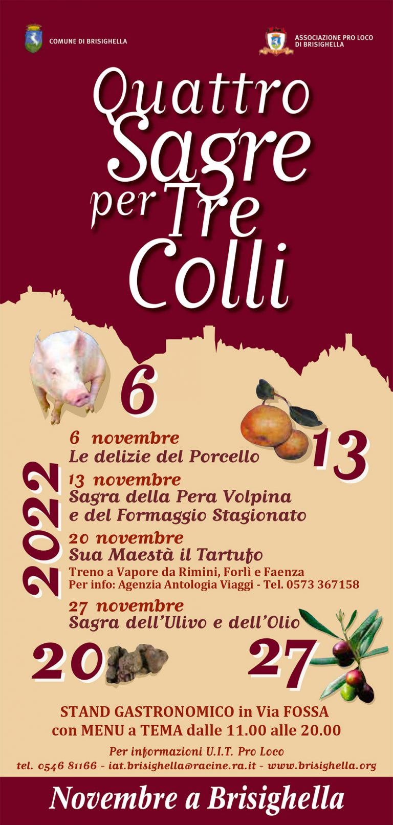 Quattro Sagre Per Tre Colli, Le Sagre Di Novembre A Brisighella ...